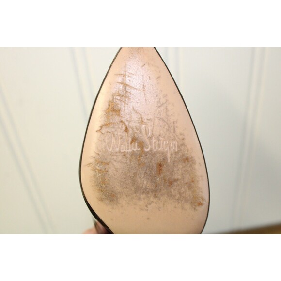 Rare Vintage Walter Steiger‎ Green Patent Leather Pointed Toe Pump Size 6.5 B - Picture 10 of 11